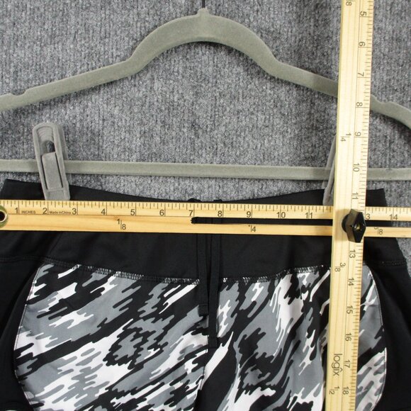 Nike Shorts Women S Black Dri Fit Geometric Athletic Run Lined Inside Pockets - Picture 8 of 12